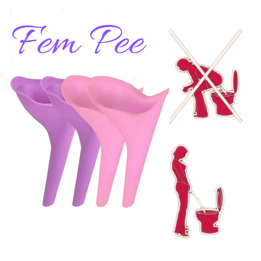 FEM-PEE ¡Descubre la libertad de orinar con confianza! Con FemPee, olvídate de los baños sucios y disfruta de la comodidad en cualquier lugar. $59.900 X 3 FemPee.